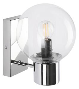 Nástěnná lampa SFERIO 1xE14/5W/230V lesklý chrom/čirá