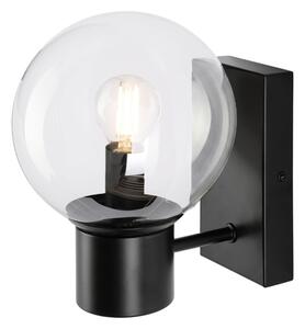 Nástěnná lampa SFERIO 1xE14/5W/230V černá/čirá