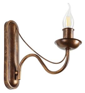 Nástěnná lampa ANTON 1xE14/60W/230V bronzová