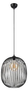 Lustr na lanku DESTELLO 1xE27/15W/230V pr. 32 cm černá