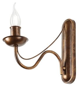 Nástěnná lampa ANTON 1xE14/60W/230V bronzová