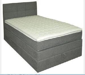 POSTEL BOXSPRING, dřevo, textil, kompozitní dřevo, šedá Hom`in - Postele boxspring