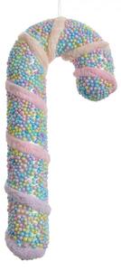 Vánoční ozdoba cukrová hůlka Candy Cane pastelová S – 20 cm