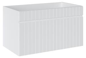 Koupelnová sestava ICONIC White Typ: Vysoká skříňka 80-01