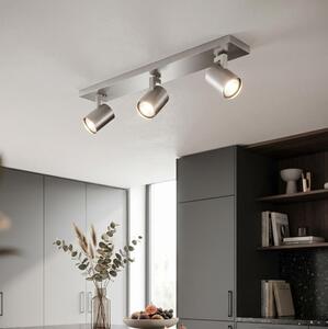 Philips 53093/48/12 - LED Bodové svítidlo RUNNER matný chrom 3xGU10/20W/230V