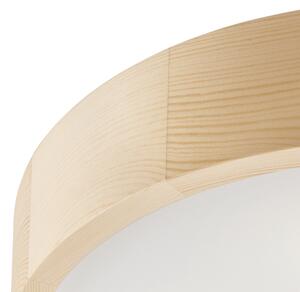 Stropní svítidlo NATURAL 3xE27/60W/230V pr. 47,5 cm borovice