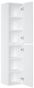 Vysoká skříňka do koupelny ICONIC White 80-01