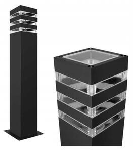 Venkovní lampa TEKSAS 1xE27/12W/230V IP44 44 cm antracit