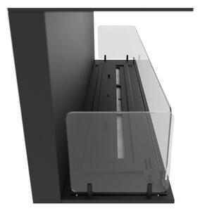 InFire - Vestavěný BIO krb 120x50 cm 5kW černá