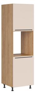 BRW Kuchyně Family Line Iris DPS-60/207-P/P, dub hikora/alhamra mat
