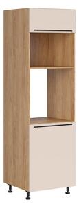 BRW Kuchyně Family Line Iris DPS-60/207-P/O, dub hikora/alhamra mat