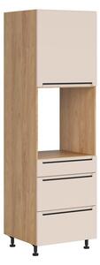 BRW Kuchyně Family Line Iris DPS-60/207-2SFB/SFB/P, dub hikora/alhamra mat
