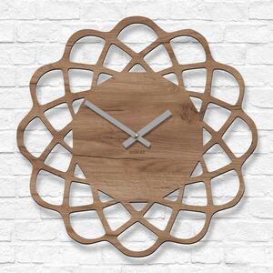 DUBLEZ | Dřevěné kuchyňské hodiny na zeď - Spin