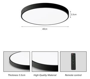 Brilagi-LED Stmívatelné svítidlo POOL SMART LED/48W/230V 40 cm Wi-Fi Tuya+DO čer