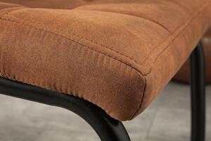 Jídelní židle MODENA světle hnědá mikrovlákno Nábytek | Jídelní prostory | Jídelní židle | Všechny jídelní židle
