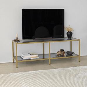 TV stolek Sibade 2 (tmavě šedá + zlatá). 1095508