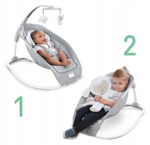 Ingenuity - Dětské houpátko s melodií CUDDLE LAMB 3xLR14