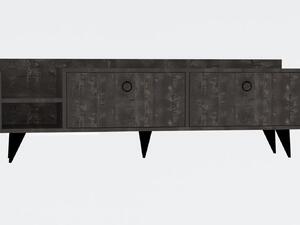 TV stolek/skříňka Bukumi (antracit). 1095569
