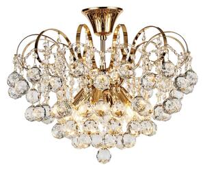 Brilagi - Přisazený lustr CRYSTAL 6xE14/60W/230V zlatá