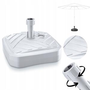 Základna pod slunečník Prosperplast bílá 39x39x13 cm