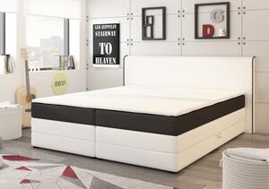 Casarredo - Komfort nábytek Čalouněná postel DETROIT 180x200, s úložným prostorem, Madryt 120/Inari 100
