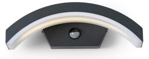 Brilagi - LED Venkovní nástěnné svítidlo se senzorem ARCELO LED/8W/230V IP54