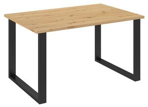 Stůl Industrial 138x67 dub artisan - FALCO