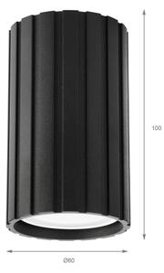 Brilagi - Bodové svítidlo CRISPINA 1xGU10/10W/230V 10 cm černá