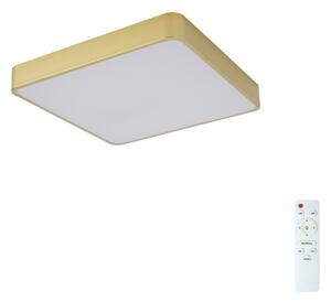 Brilagi-LED Stm stropní svítidlo POOL LED/36W/230V 3000-6000K 40x40 cm zlatá+DO