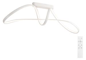 Brilagi-LED Stmívatelný přisazený lustr TWISTER LED/60W/230V 3000-6000K bílá+DO