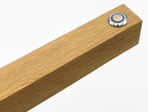 LED Lustr na lanku VERDE LED/18W/230V 3000K 106 cm dub
