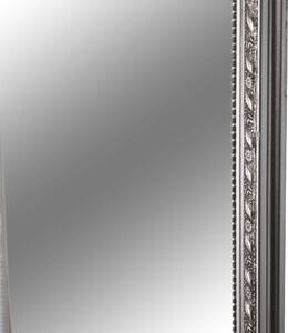 Tempo Kondela Zrcadlo, stříbrný dřevěný rám, MALKIA TYP 3