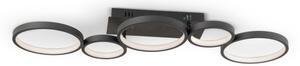 Brilagi - LED Stmívatelné stropní svítidlo RINGO LED/34W/230V černá + DO