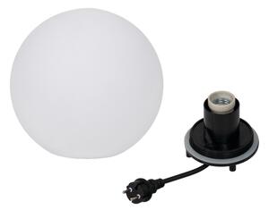Kanlux 45930 - Venkovní lampa STONO 1xE27/15W/230V pr. 20 cm IP65 bílá