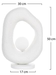 Brilagi - Stolní lampa WABI SABI 1xG9/8W/230V bílá