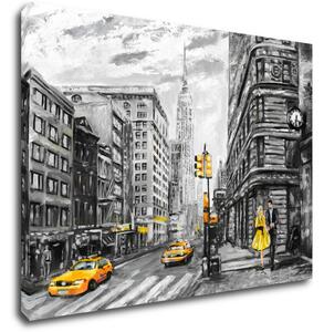 Impresi Obraz New York žluté detaily - 70 x 50 cm