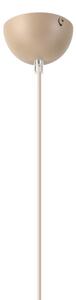 Lustr na lanku DESTELLO 1xE27/15W/230V pr. 33 cm béžová