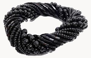 Ručně tkaný kroužek na ubrousky Beaded