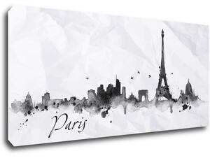 Impresi Obraz Paříž panorama - 90 x 40 cm