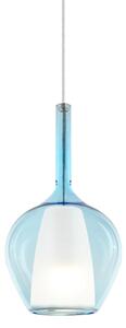 Závěsné svítidlo 1x E27 modrá IP20 Ideal Lux KALIQUE 359960