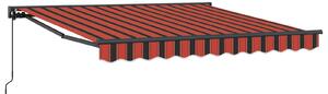 Rám markýzy Oranžová a Černá 300 x 250 cm