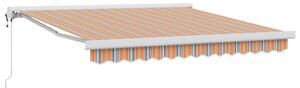 Stahovací markýza Vícebarevný 300 x 250 x 165 cm Textil a kov