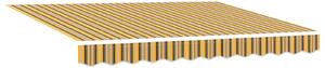Stahovací markýza Vícebarevný 300 x 250 cm Polyester a hliník