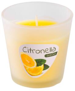 Sviečka Citronella CG144, 80 g, pohár