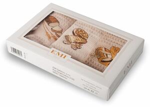 Utěrky vaflové na nádobí Bread set 3 ks EMI