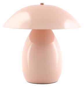 Stolní lampa SIGI Kov Pastelově růžová