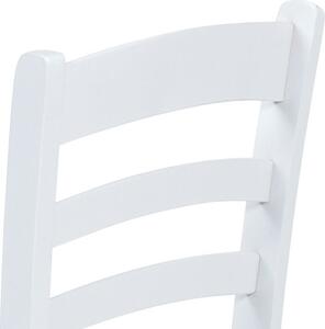 Autronic Dřevěná jídelní židle AUC-004 WT, bílá