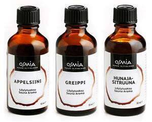 Osmia Set vůní do sauny Citrusy 3x50ml