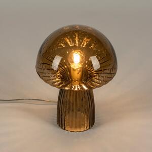 Stolní skleněná lampa Basilley Brown (LMD)
