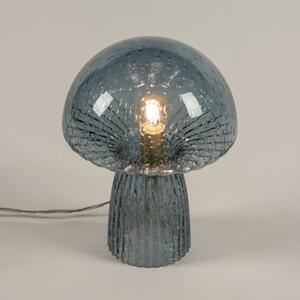 Stolní skleněná lampa Basilley Blue (LMD)